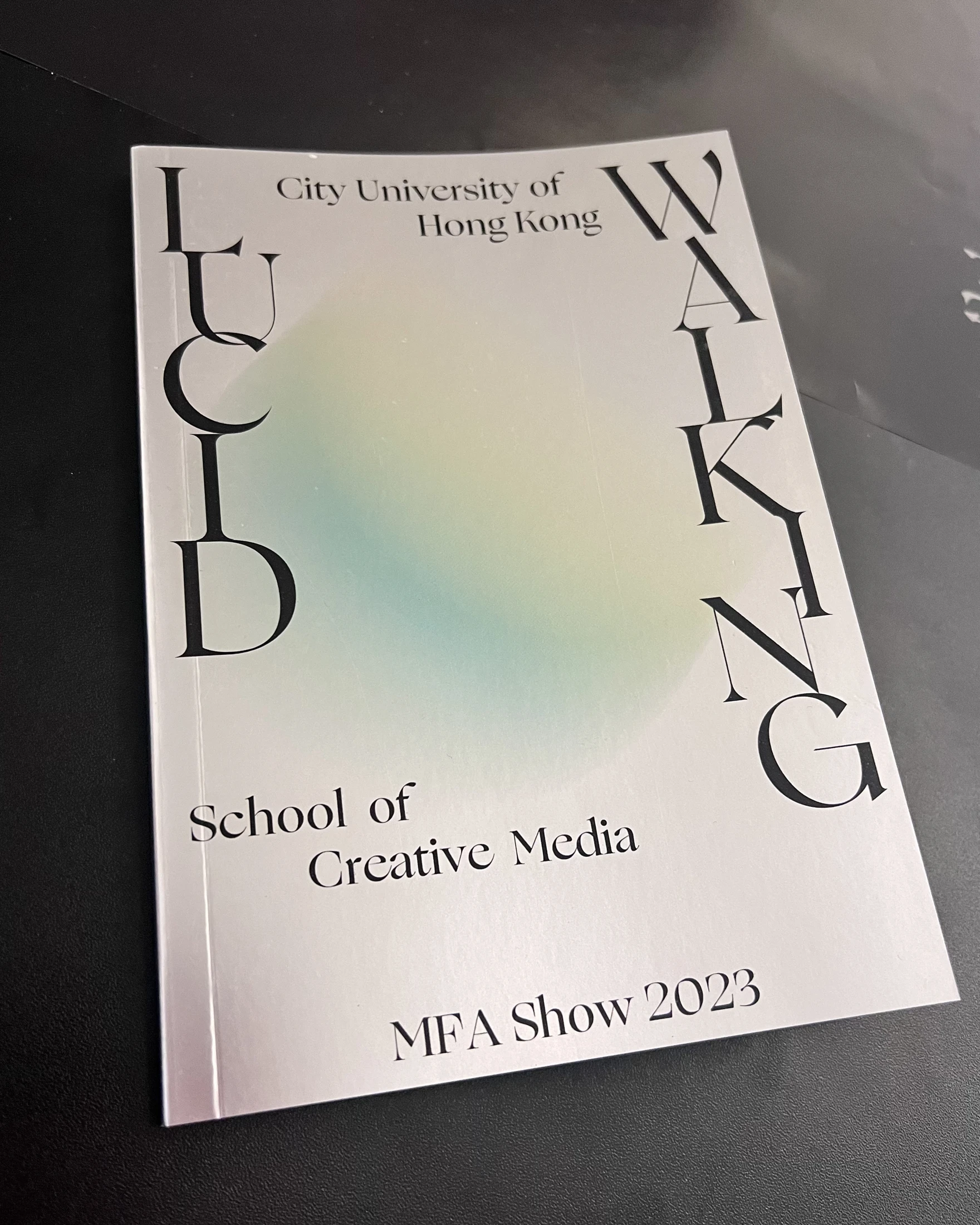 Lucid Walking — printed publication, view 1.